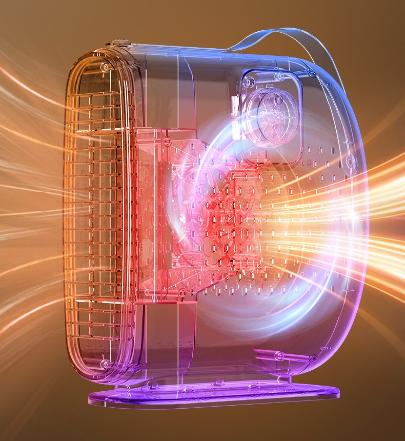 Calentador de Escritorio de 500w de Potencia