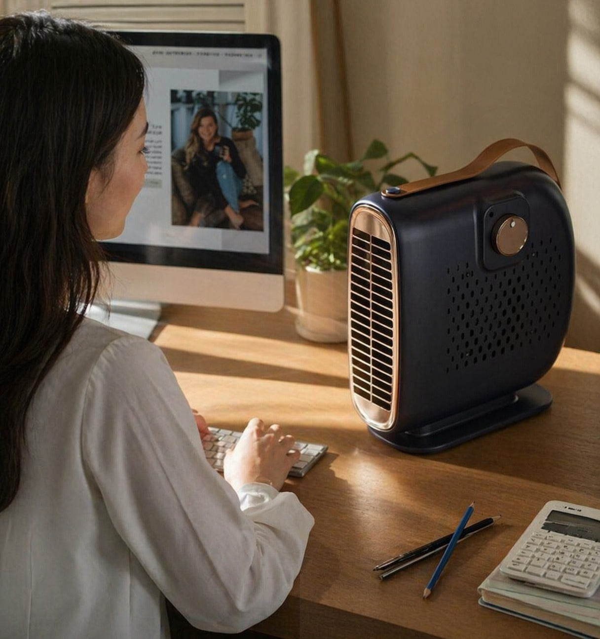 Calentador de Escritorio de 500w de Potencia