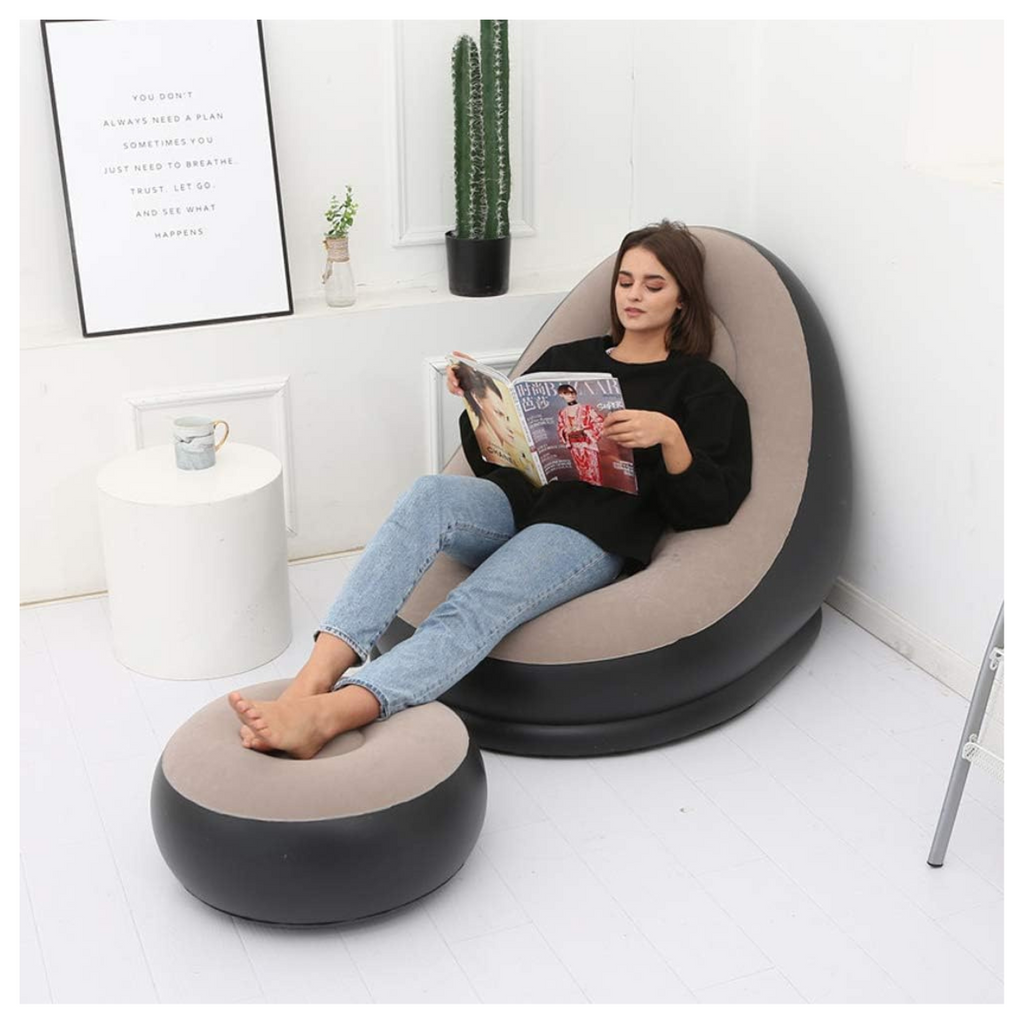 Tumbona Inflable Moderna de Lujo